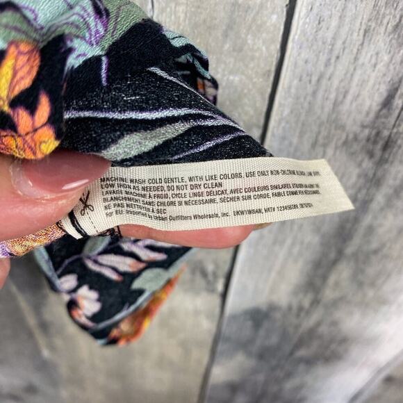 NWT Free People Embrace It Maxi Dress in Black Combo Size Small. - Picture 10 of 15